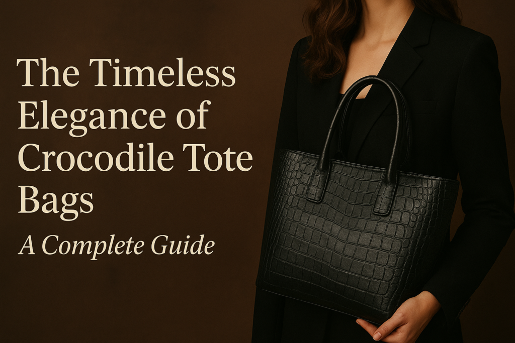 Crocodile Tote Bag